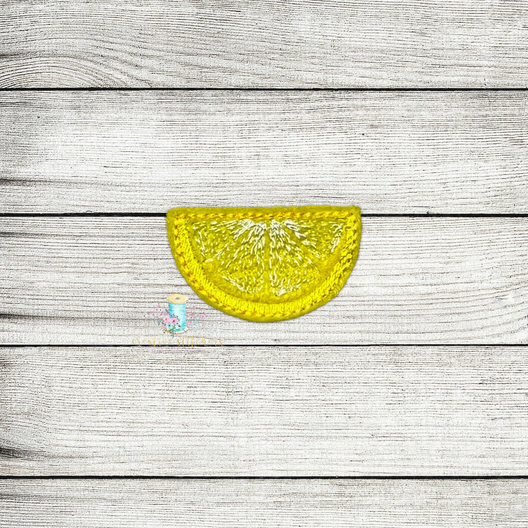 Lemon Feltie Digital Embroidery Design File