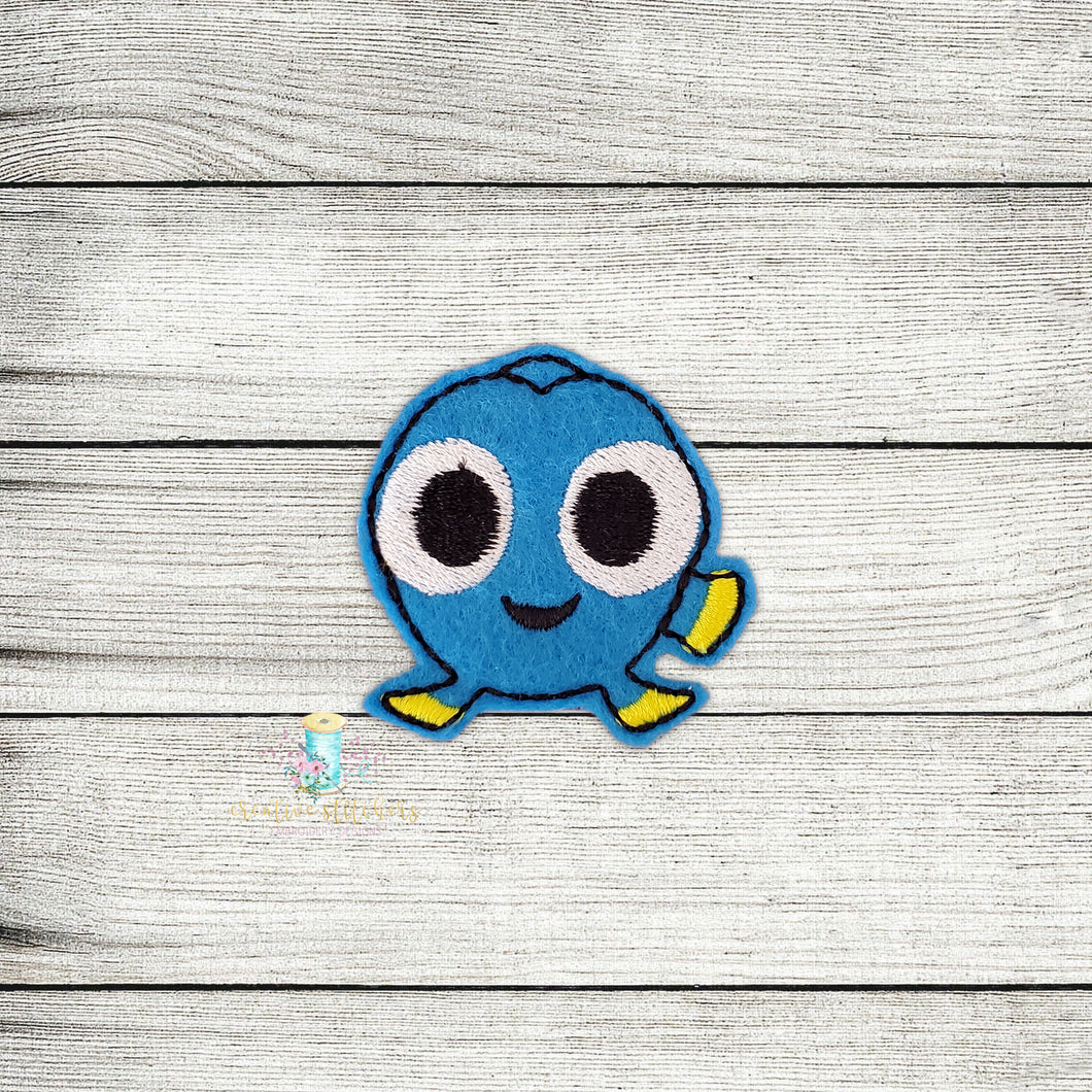 Baby Dory Feltie Digital Embroidery Design File