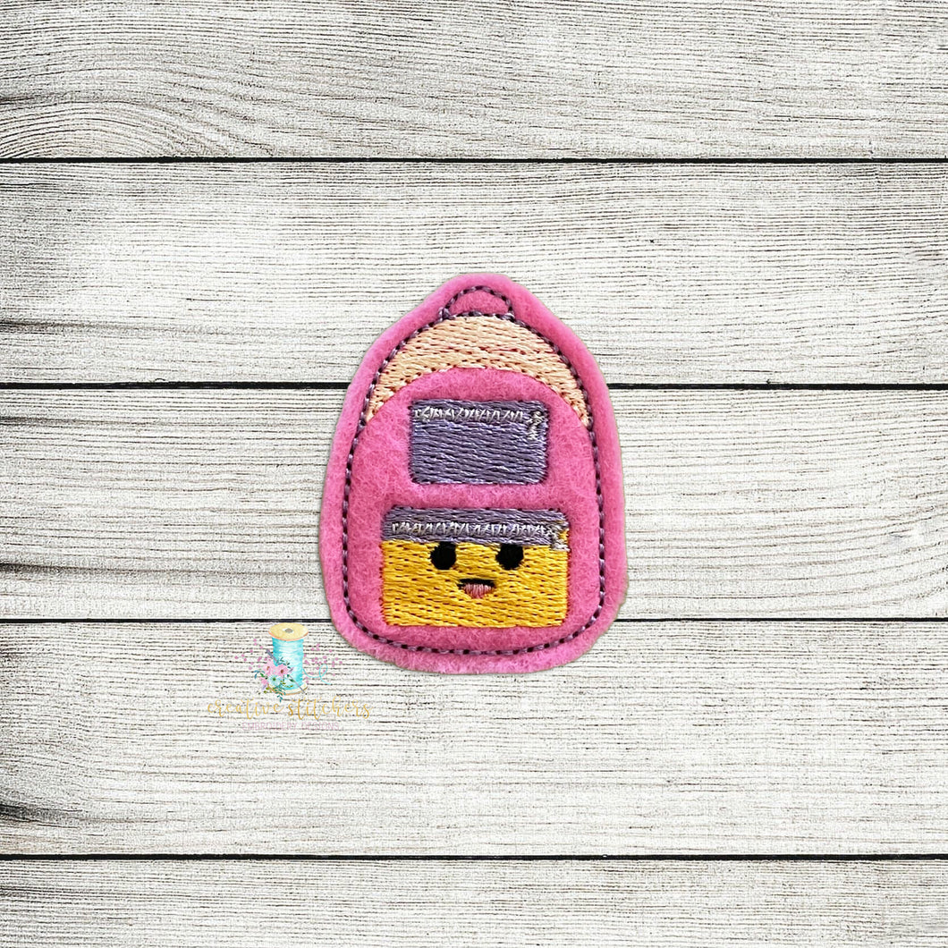 Backpack Feltie Digital Embroidery Design File