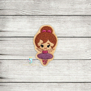 Ballerina FB Feltie Digital Embroidery Design File