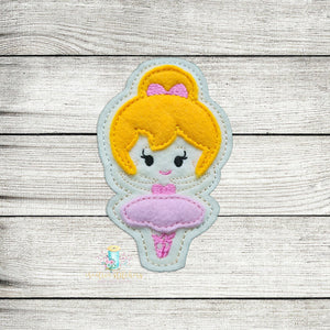 Ballerina Slider Digital Embroidery Design File