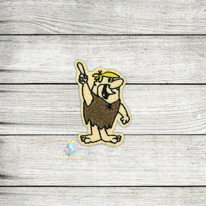 Barney Stone Age Family Digital Embroidery Design File PP