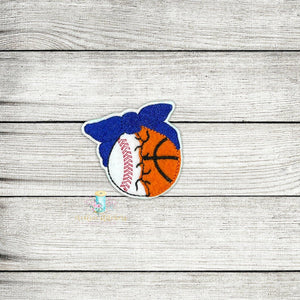 Baseball _ Basketball  Digital Embroidery Design File