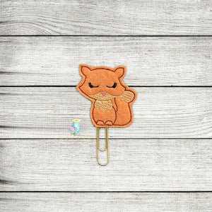 Beauty Fox Feltie Digital Embroidery Design File