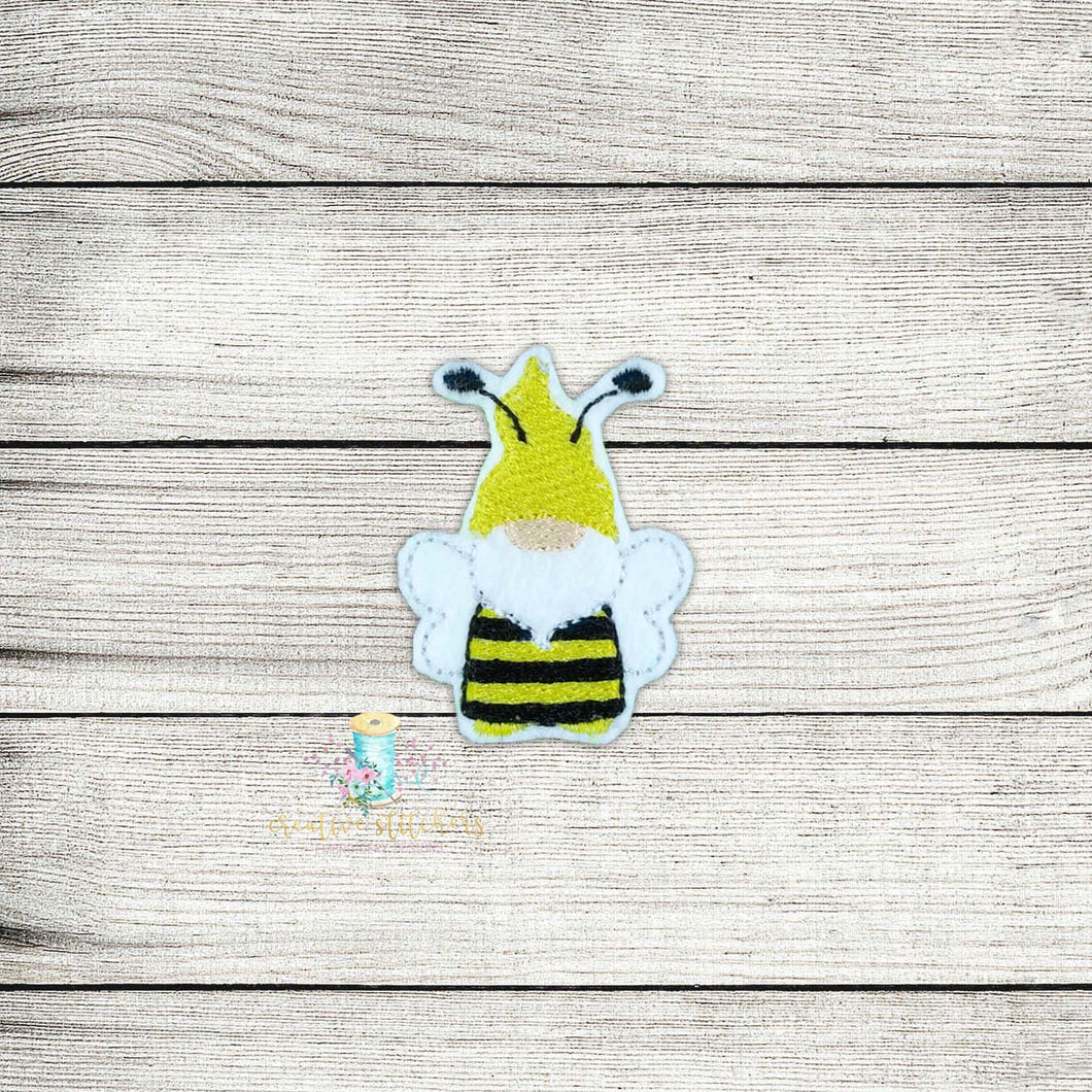 Bee Gnome Digital Embroidery Design File