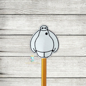 Big Hero 6 Pencil Topper Digital Embroidery Design File