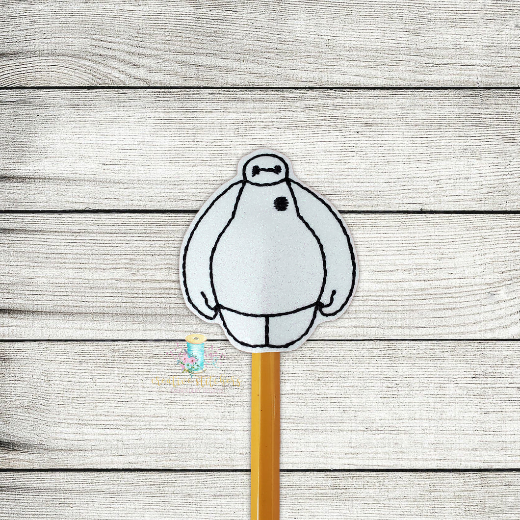 Big Hero 6 Pencil Topper Digital Embroidery Design File