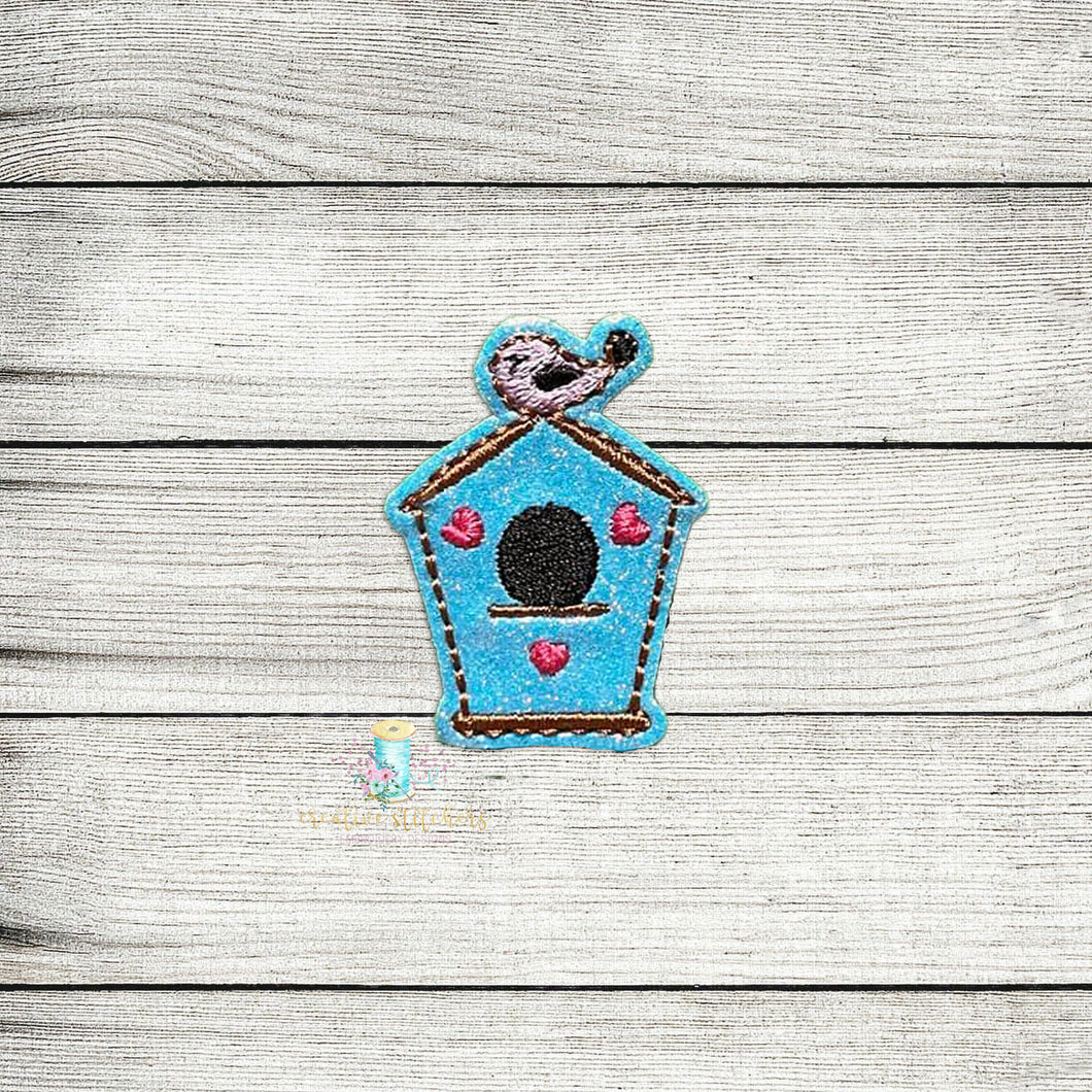 Birdhouse Feltie Digital Embroidery Design File