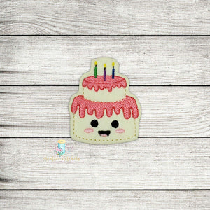 Birthday Cake Digital Embroidery Design File PP