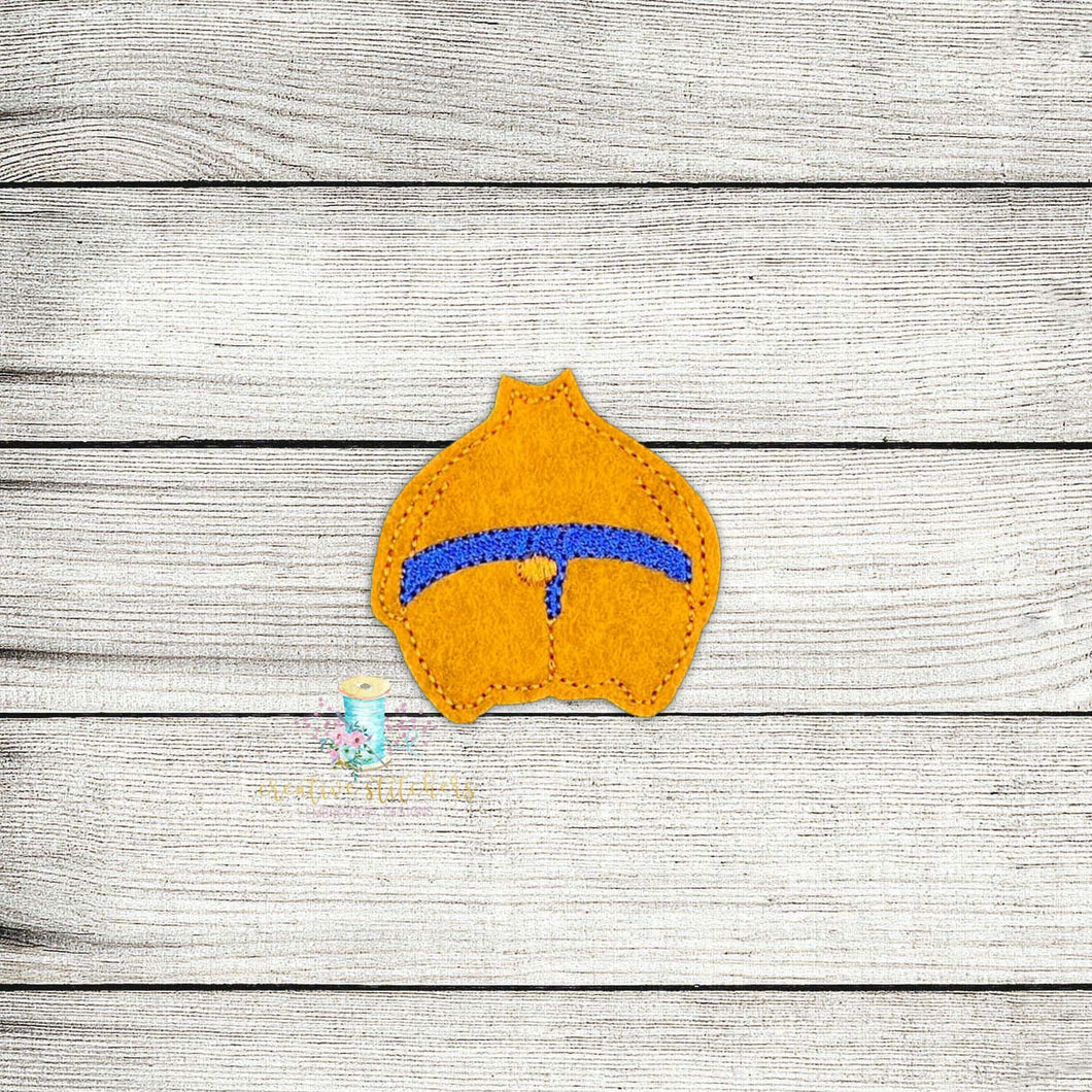 Blazin Cat Butt Digital Embroidery Design File