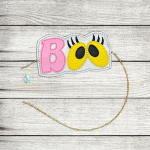 Boo Girl Slider Digital Embroidery Design File