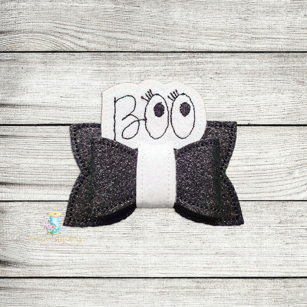 Boo Eyes with Loop Digital Embroidery Design File