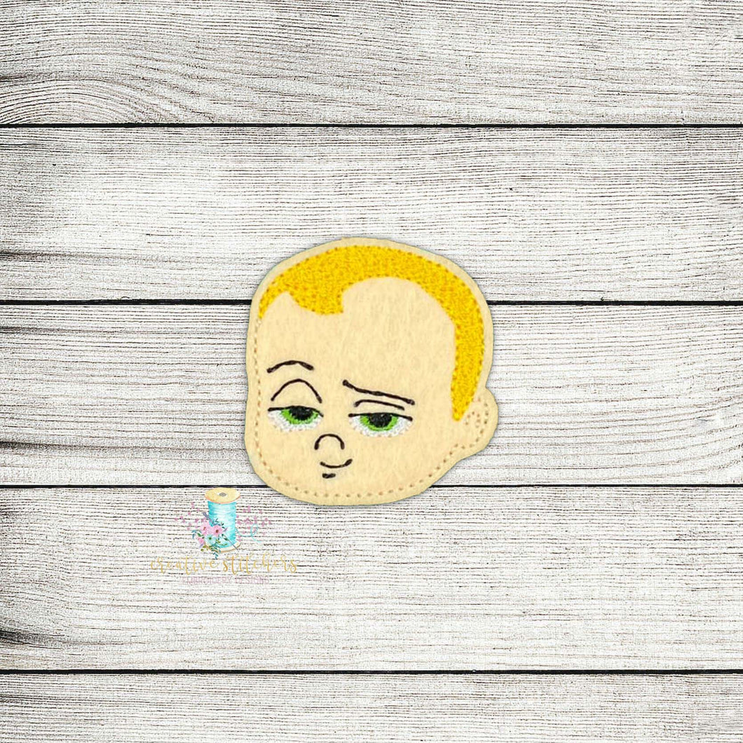 Baby In Charge Digital Embroidery Design File