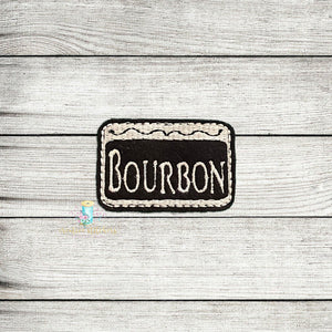 Bourbon Feltie Digital Embroidery Design File