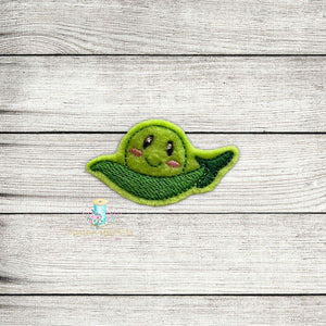 Boy Peapod Digital Embroidery Design File