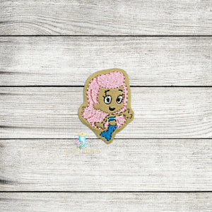 Bubble Molly Feltie Digital Embroidery Design File