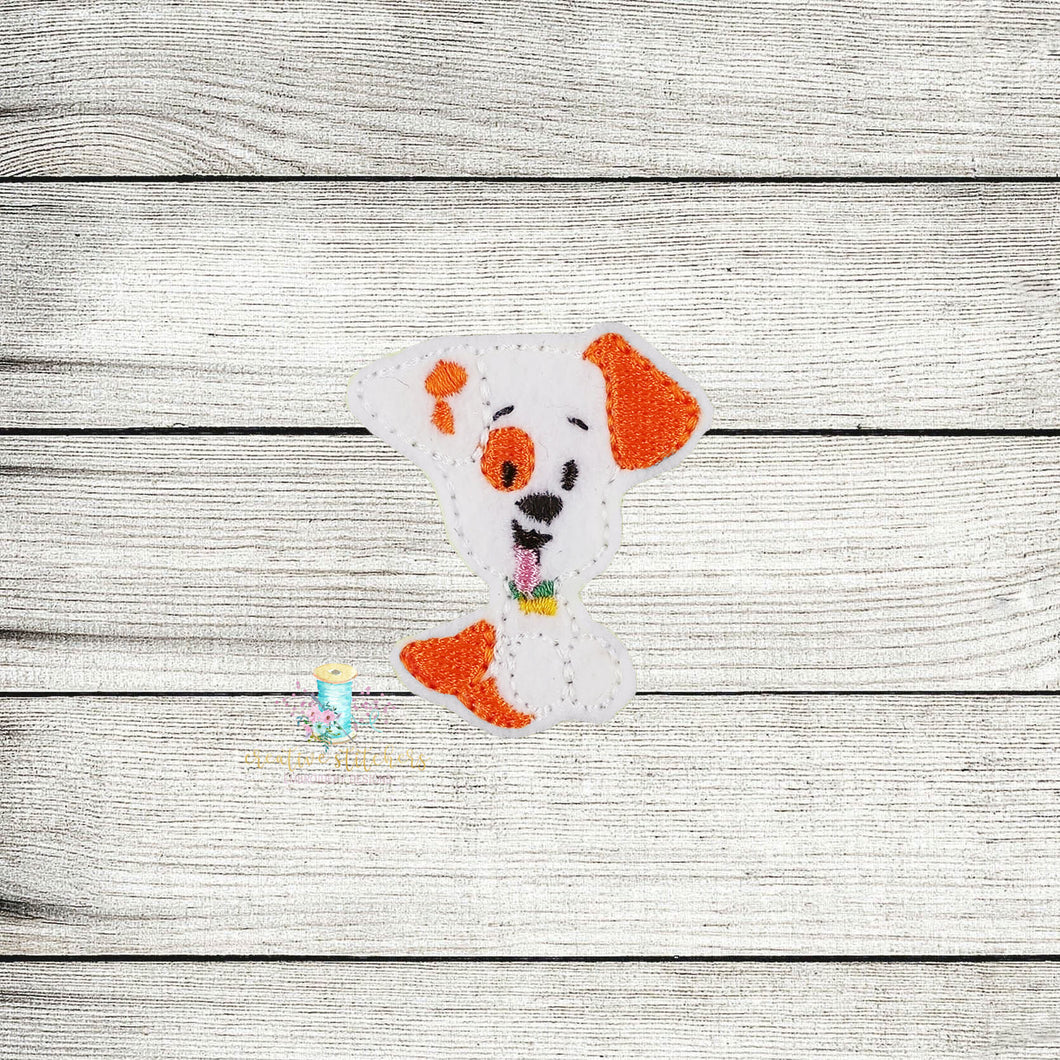 Bubble Puppy Feltie Digital Embroidery Design File