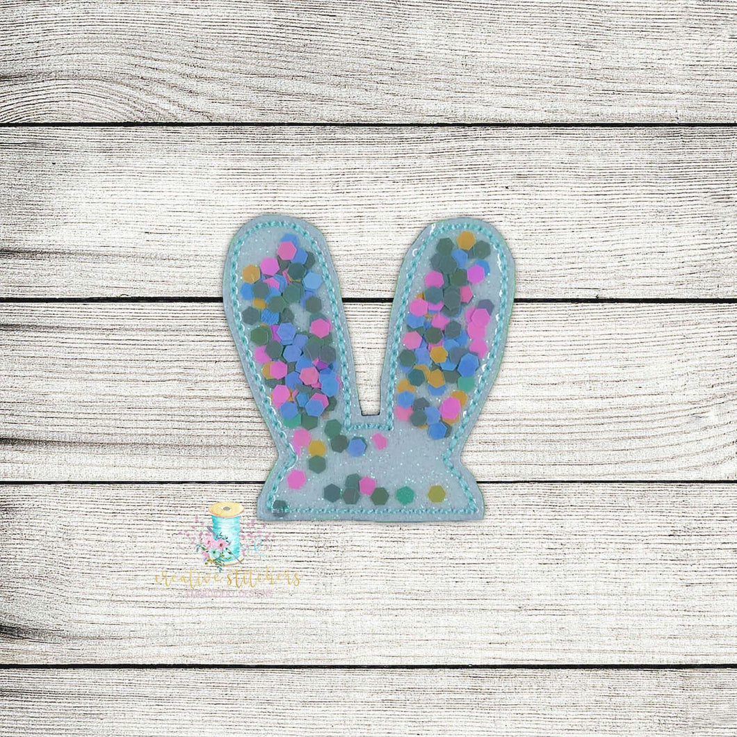 Bunny Ear Shaker Digital Embroidery Design File