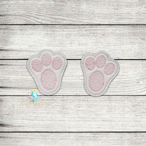 Bunny Feet Digital Embroidery Design File PP