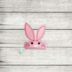 Bunny Peeker Digital Embroidery Design File