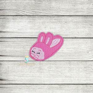 Bunny Slipper Feltie Digital Embroidery Design File