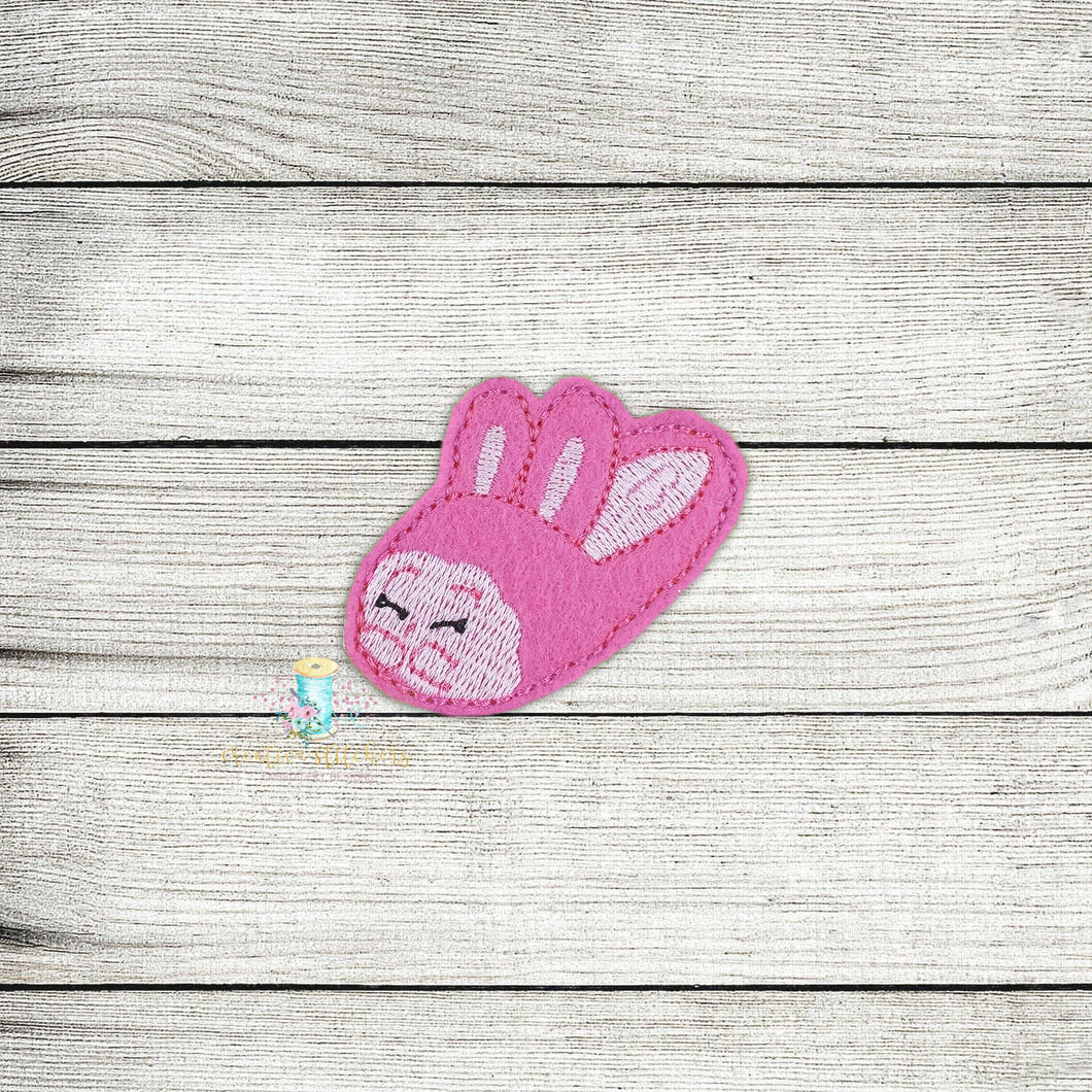 Bunny Slipper Feltie Digital Embroidery Design File