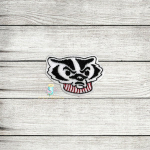 Badger Head Feltie Digital Embroidery Design File