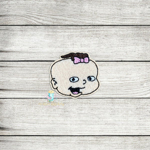 Lil Head Feltie Digital Embroidery Design File
