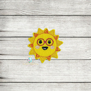 Planet Sun Feltie Digital Embroidery Design File