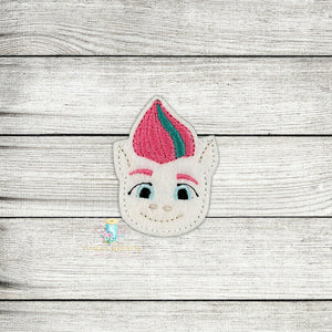 MLP Zipp Head Feltie Digital Embroidery Design File
