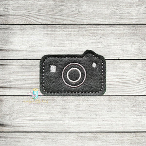 Camera Feltie Digital Embroidery Design File