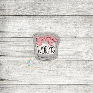 Can Of Worms Embroidery Design File