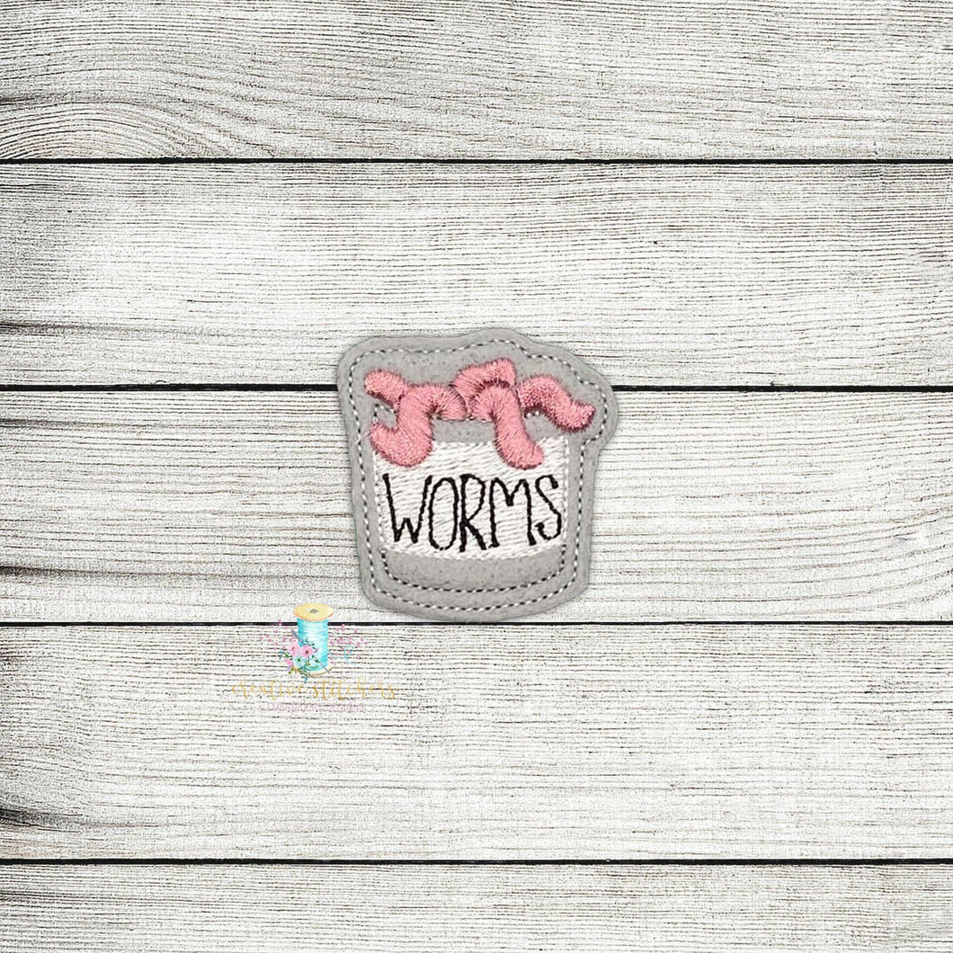 Can Of Worms Embroidery Design File