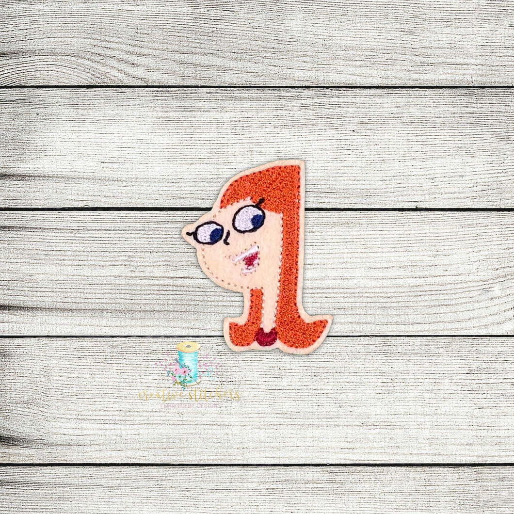 Candace Head Digital Embroidery Design File