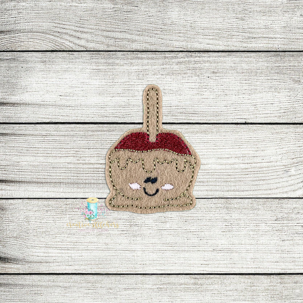 Candy Apple Feltie Digital Embroidery Design File