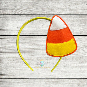 Candy Corn Slider Digital Embroidery Design File