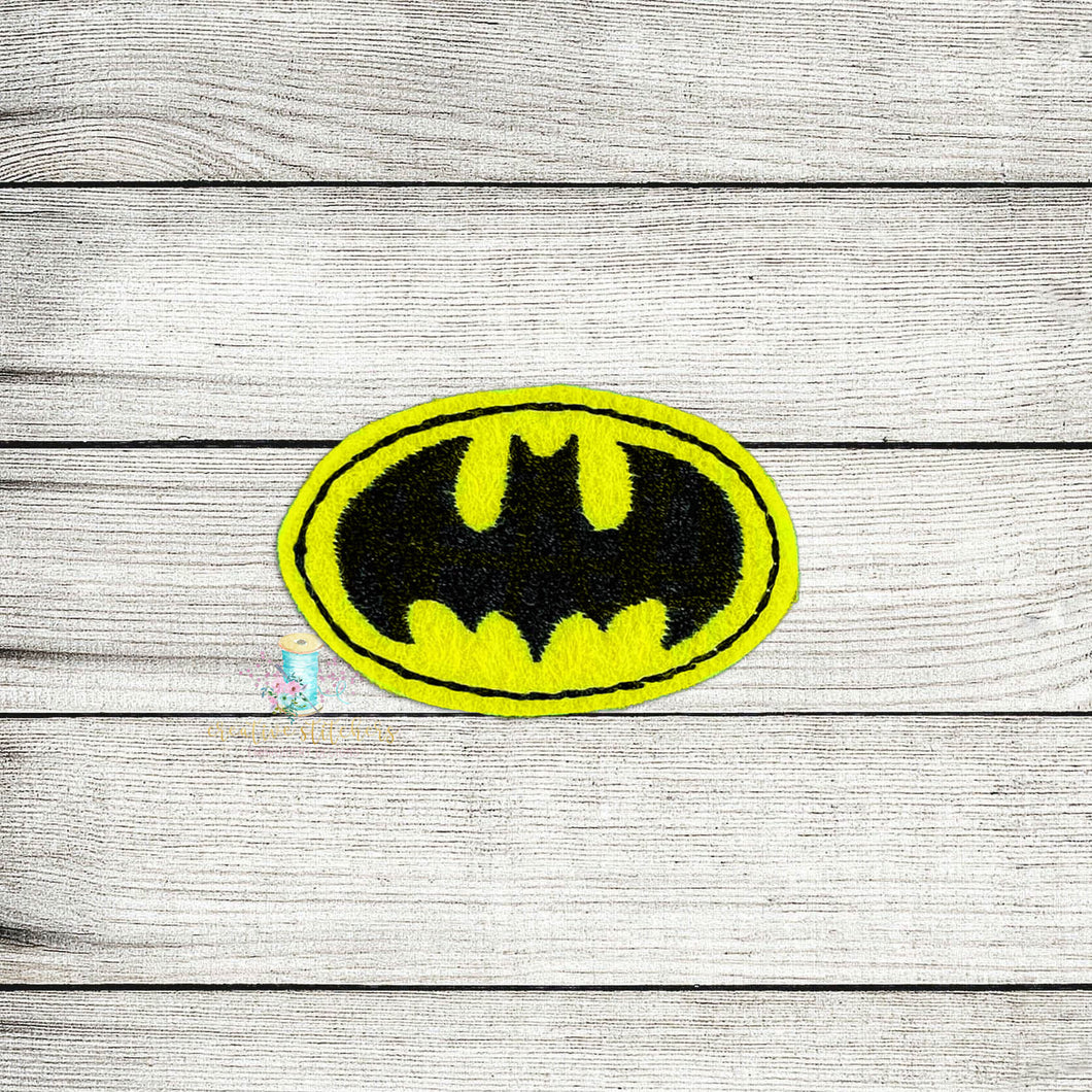 Cape Crusader Feltie Digital Embroidery Design File