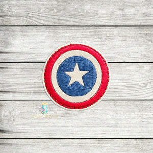 Captain Hero Feltie Digital Embroidery Design File