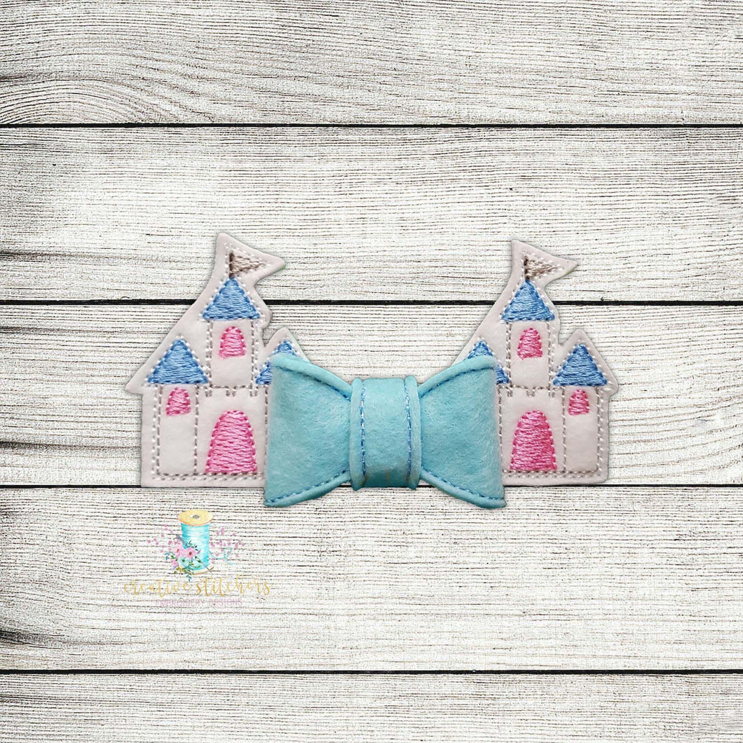 Castle Bow Digital Embroidery Design File