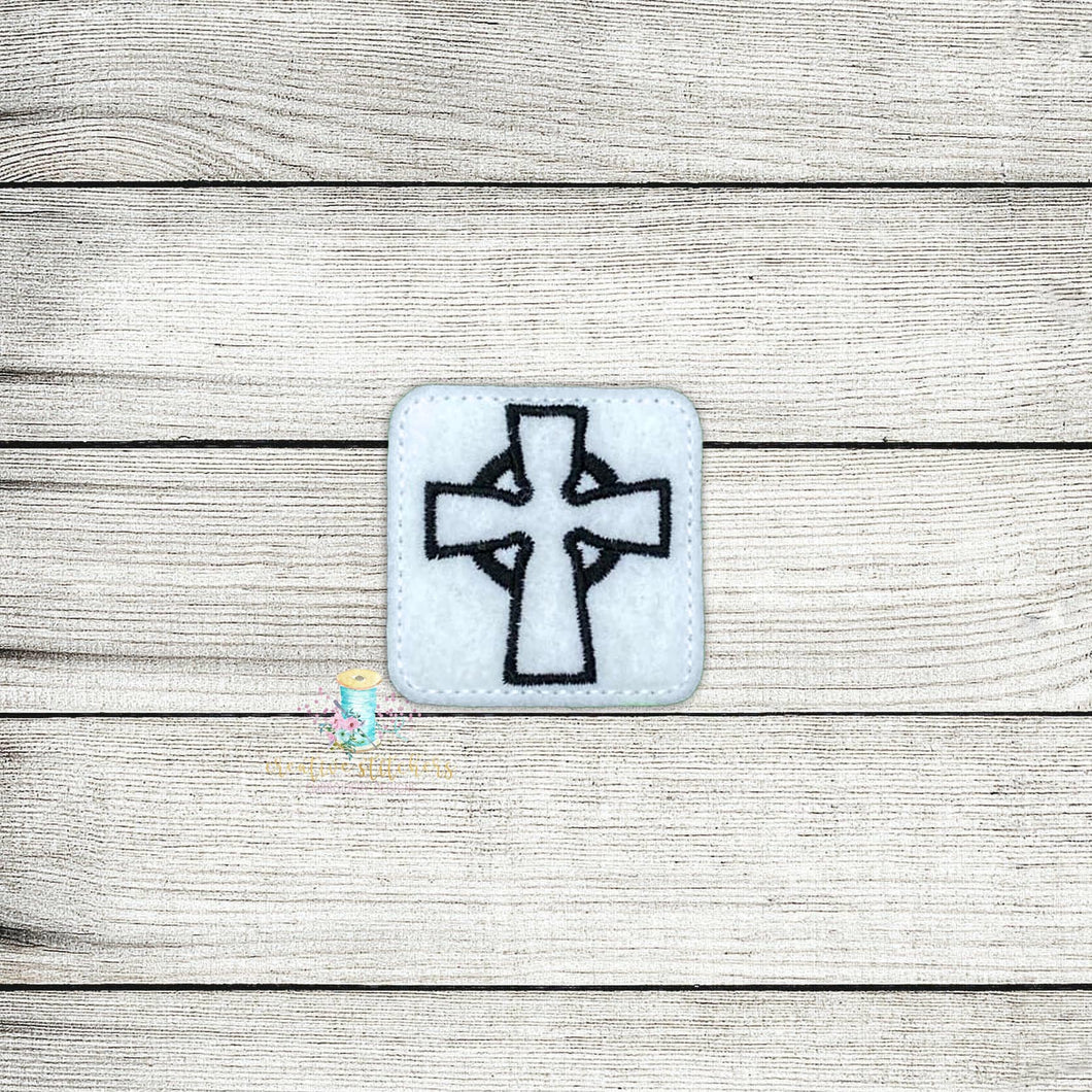 Celtic Cross Feltie Digital Embroidery Design File