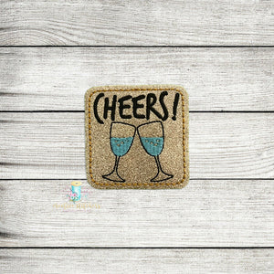 Cheers Feltie Digital Embroidery Design File