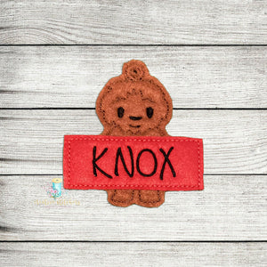 Chewie Ornament Digital Embroidery Design File