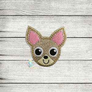 Chico Chihuahua Feltie Digital Embroidery Design File