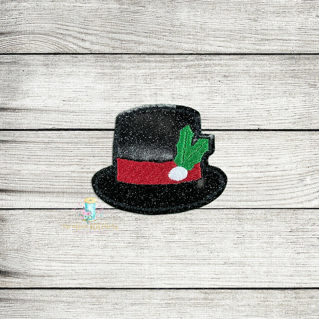 Christmas Hat Feltie Digital Embroidery Design File