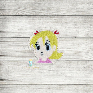 Cindy Lou Face Feltie Digital Embroidery Design File