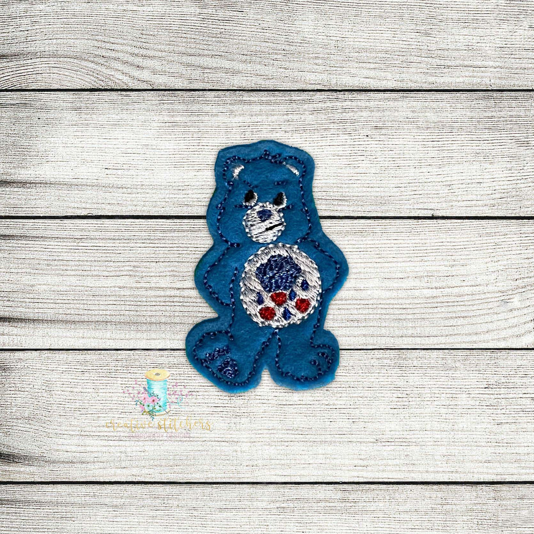 Caring Bear Cloudy Digital Embroidery Design File