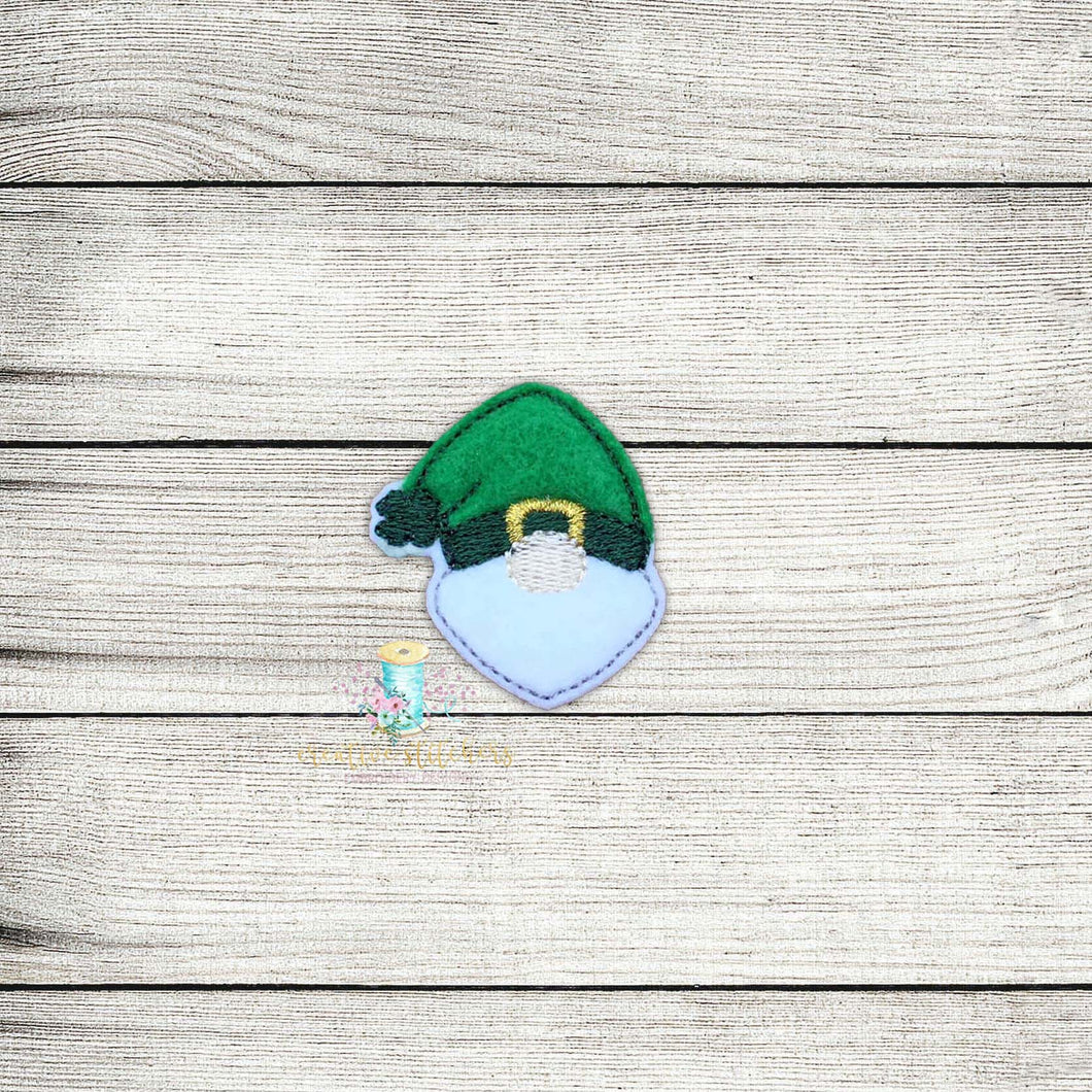 Clover Gnome Head Digital Embroidery Design File