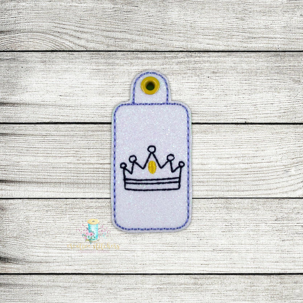 Crown Tarot Card Eyelet Digital Embroidery Design File PP