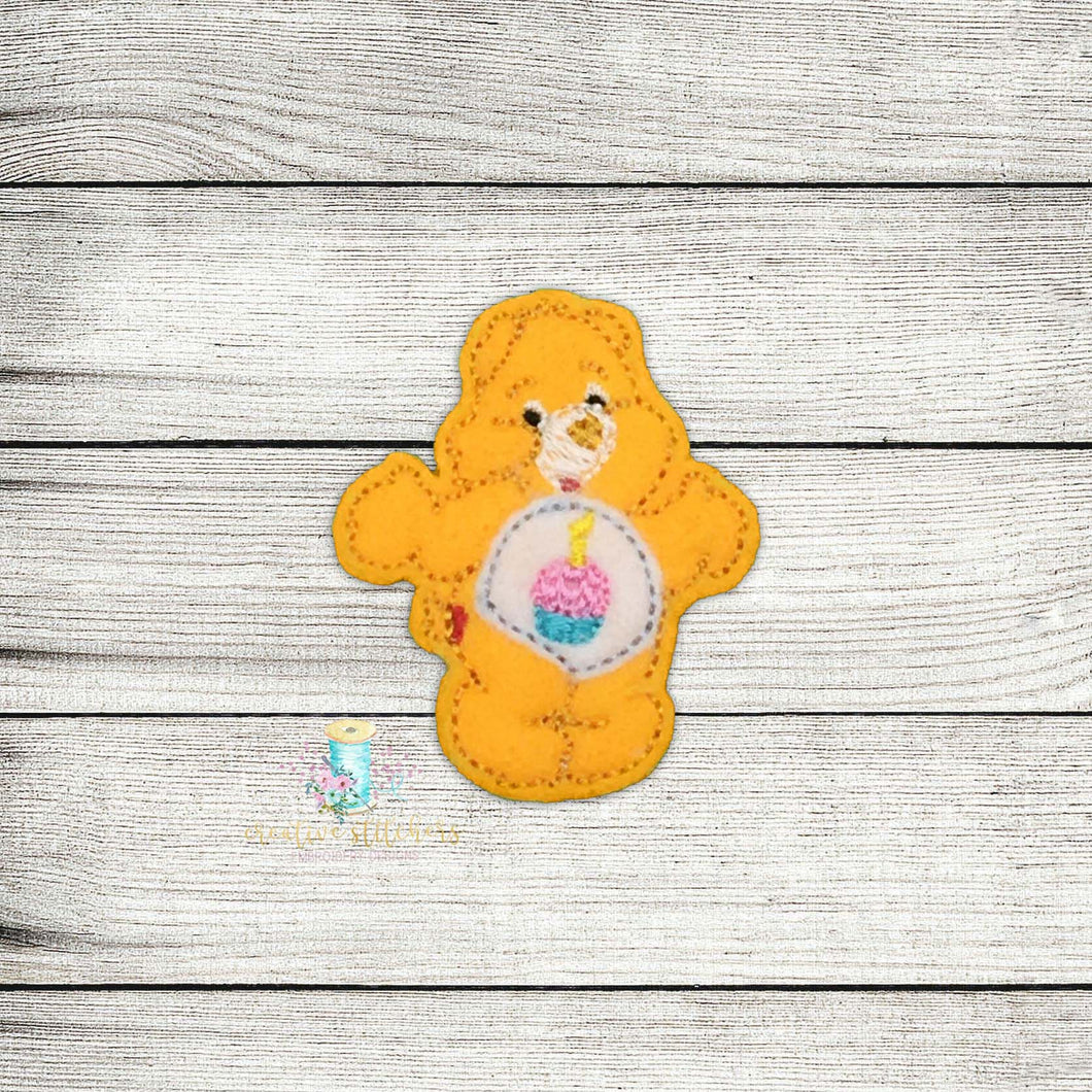 Caring Bears App Cupcake Digital Embroidery Design File