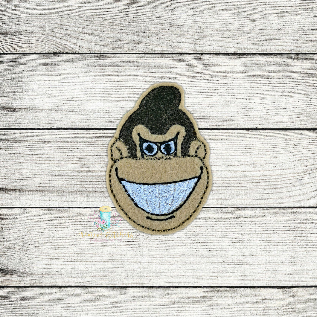 DK Monkey Feltie Digital Embroidery Design File